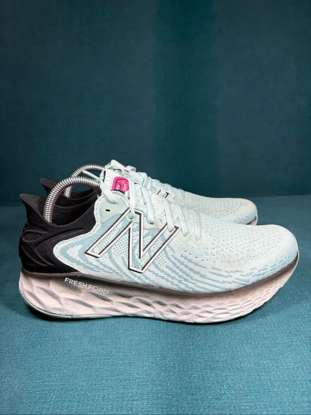 New Balance Fresh Foam 1080 v11 Womens 11 Light Blue Running Shoes W1080L11